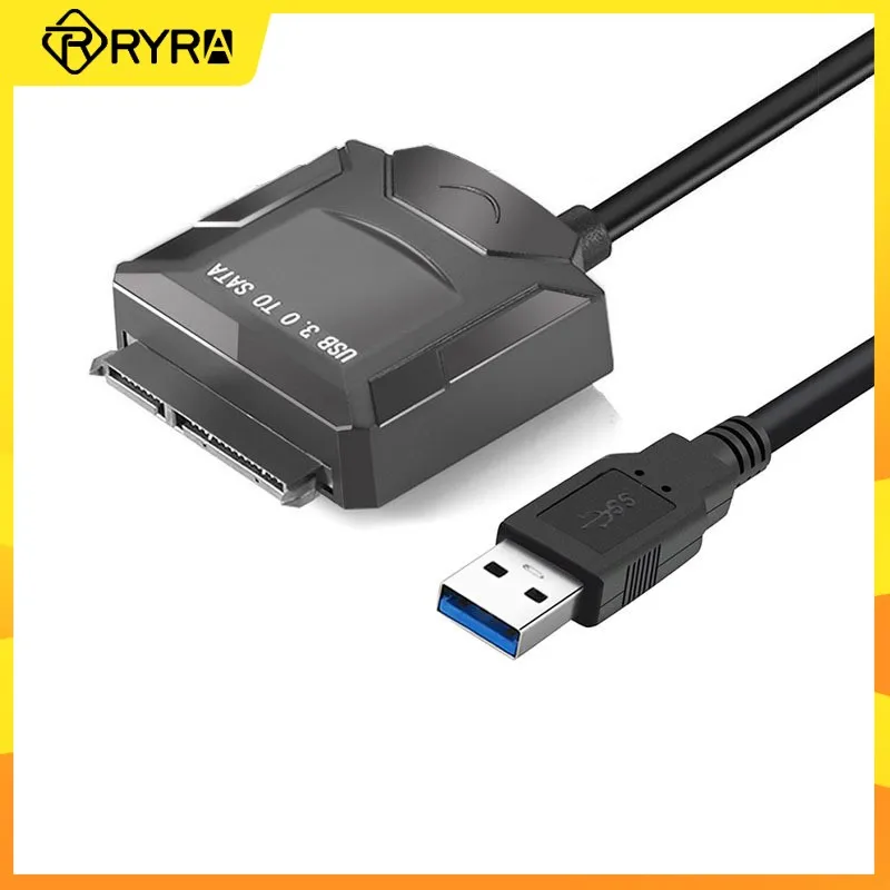 

RYRA USB 3,0 SATA III кабель преобразователя 3,5 2,5 дюймов внешний жесткий диск SSD жесткий диск Компьютерные аксессуары Кабель-адаптер для Samsung