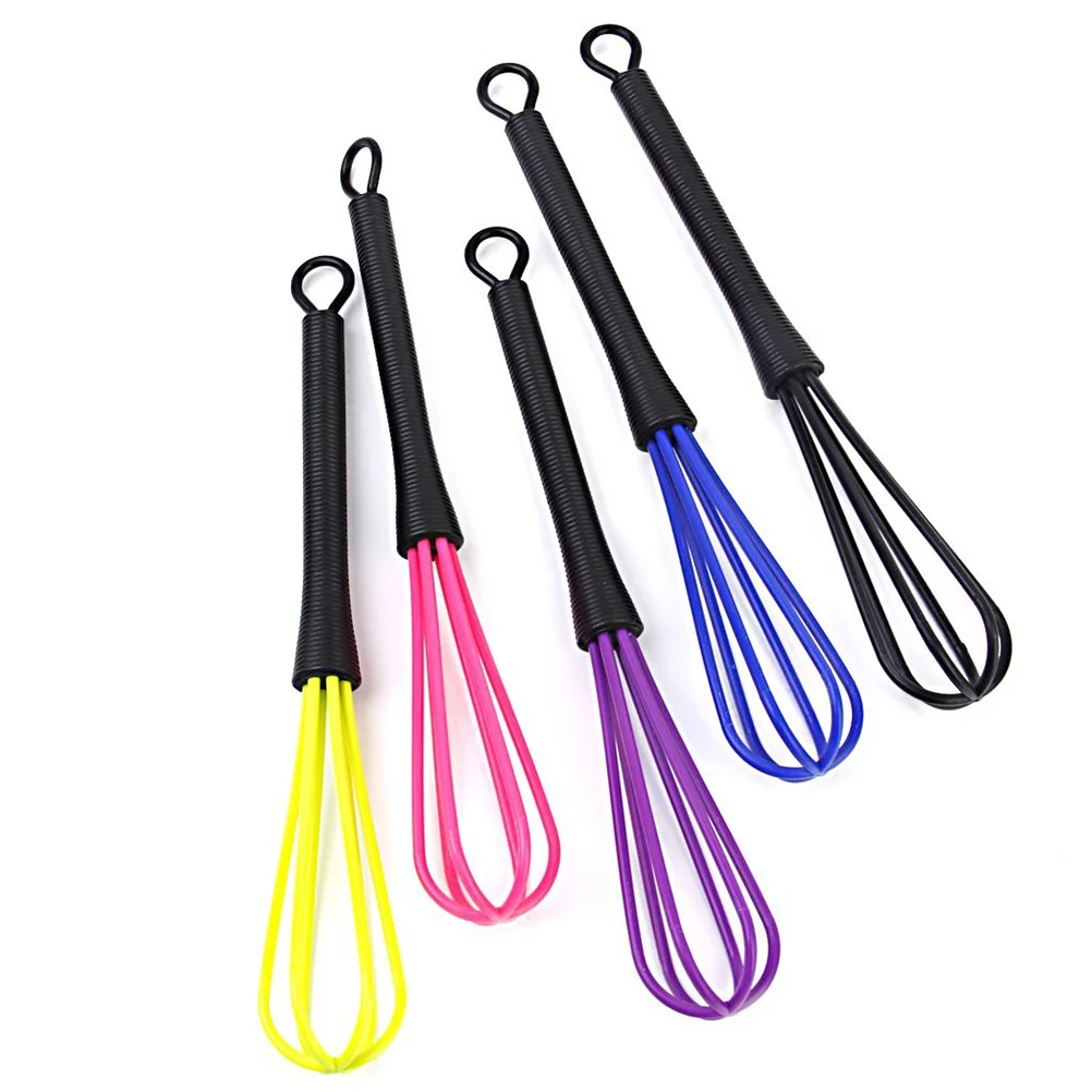 

Whisk Egg Mixer Salon Dye Ballon Hair Stirrercolor Beater Whisks Balloon Kitchen Mini Hand Silicone Hairdresser Whip Cookingwire