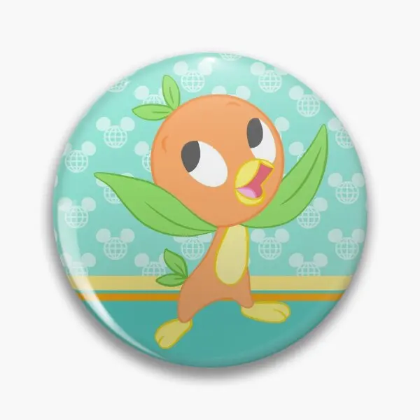 

Мягкая булавка Wdw в виде оранжевой птицы, модный подарок для женщин, одежда для влюбленных, Забавный металлический значок, воротник, брошь, ш...