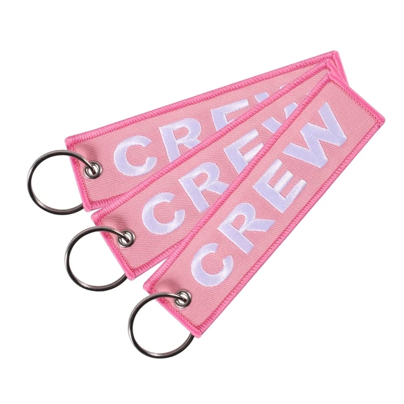 

Брелок для ключей с вышивкой, модное ювелирное украшение в виде экипировки, для авиационных брелоков, в подарок на Рождество