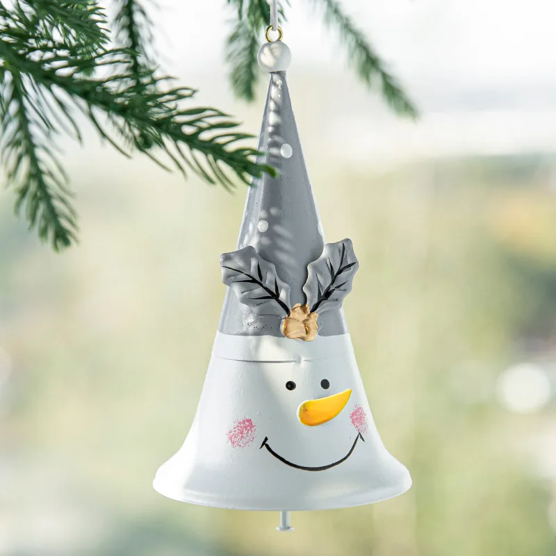 Креативный Рождественский Декоративный Металлический Кулон-колокольчик С