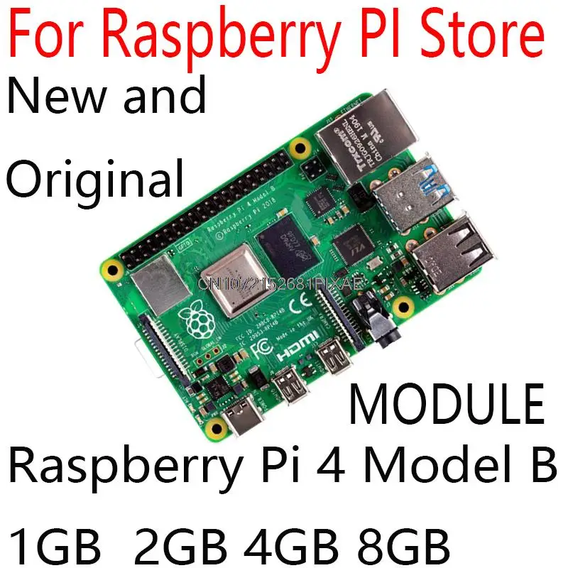 Официальная оригинальная материнская плата Core CPU 1,5 ГГц 3 Speeder Than Pi 3B + Raspberry Pi 4 Model B 1 Гб 2 ГБ 4 ГБ 8 ГБ RAM