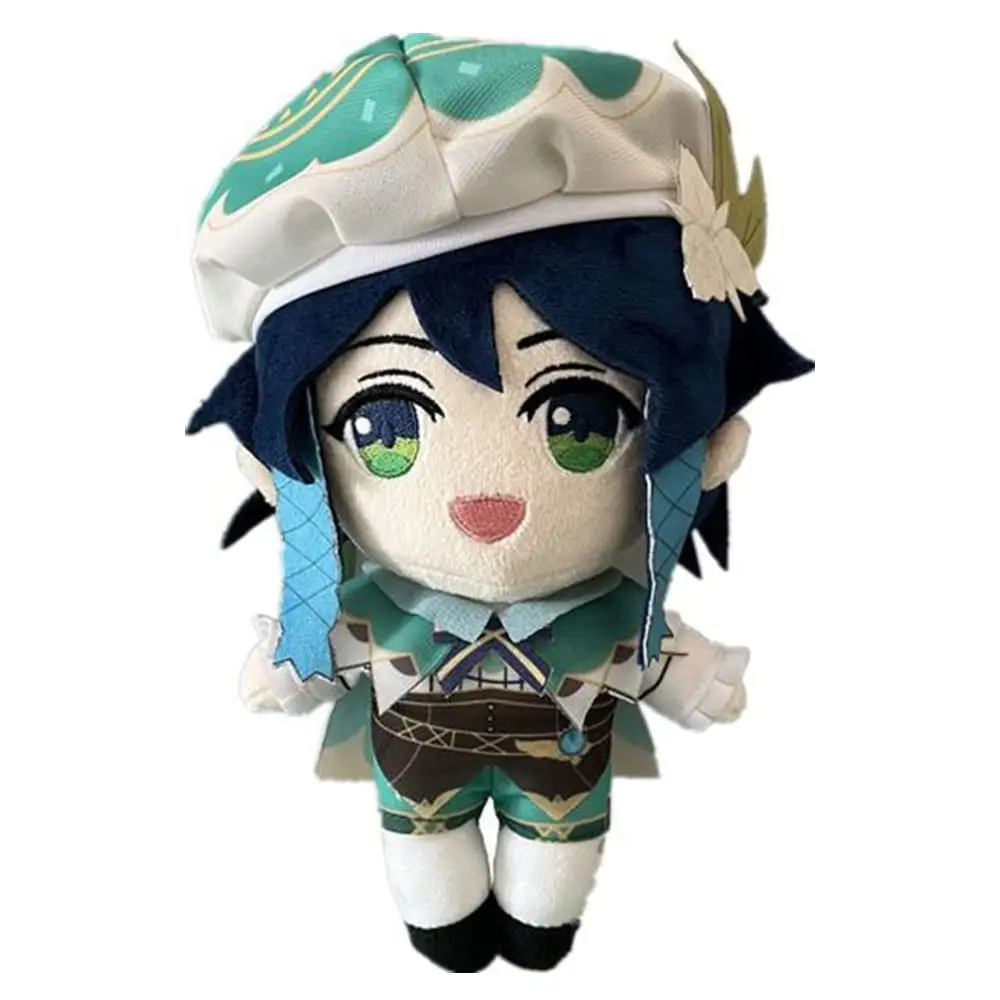 

Аниме двухмерная Genshin Venti trobol вокруг мягкие игрушки мультяшная плюшевая кукла диванная подушка Сидящая игрушка мальчик девочка рождественс...