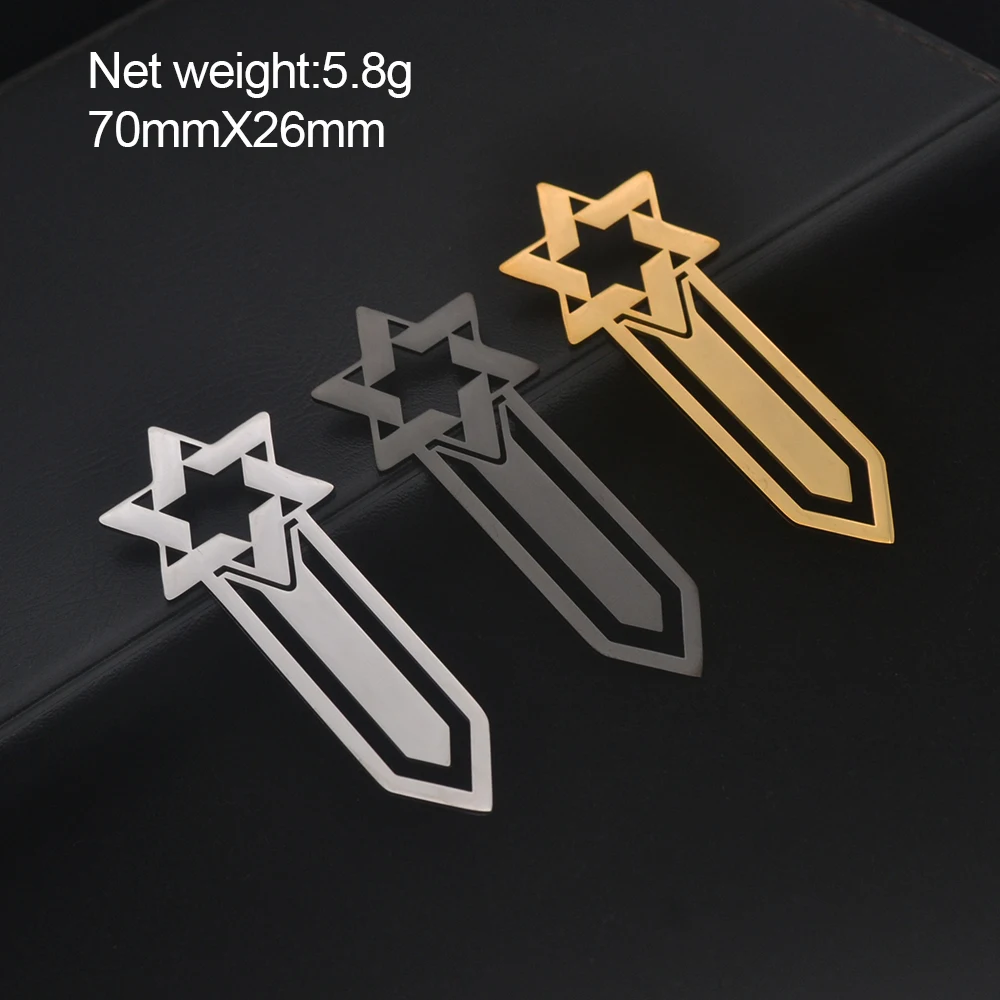 Оптовая продажа новых закладок из нержавеющей стали для учителей студентов David