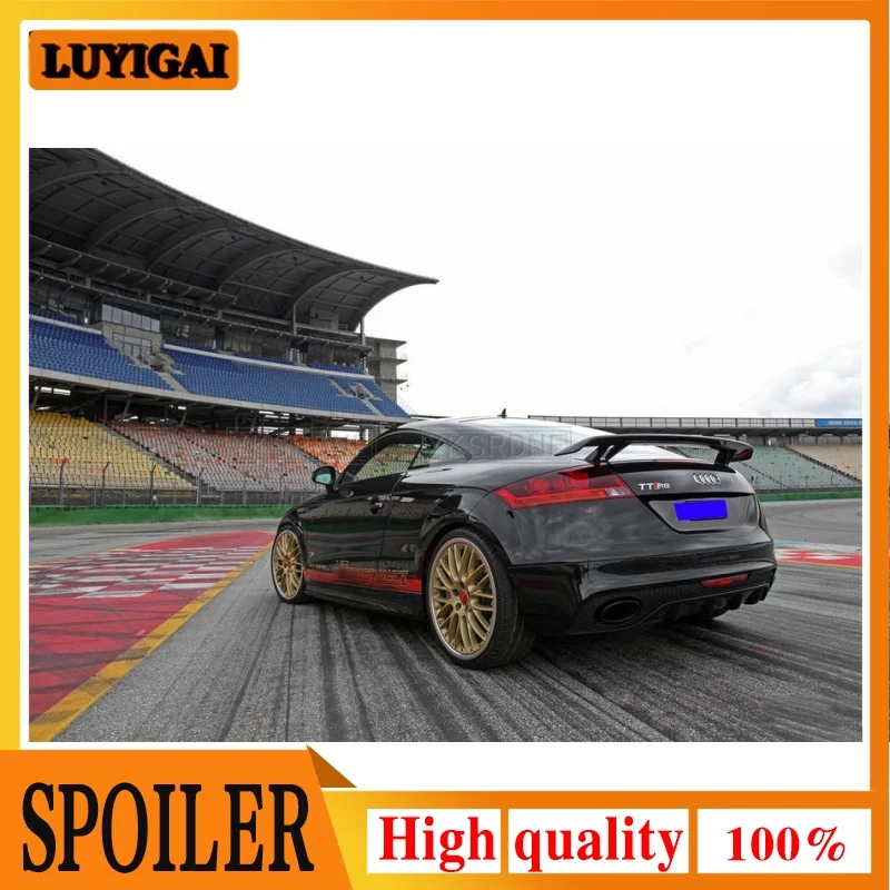 

Carbon Fiber Rear Trunk Spoiler For Audi TT MK2 Boot Wing Lip Decoration Body Kits Spoiler 2008 2009 2010 2011