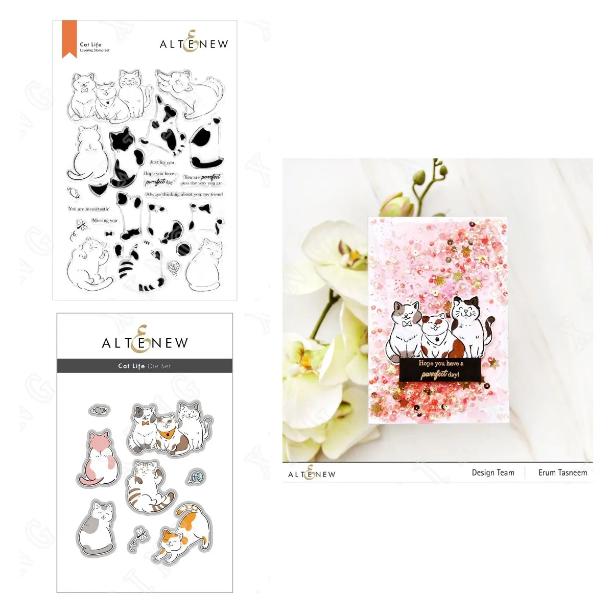 

Cat Life 2022 New Arrival Metal Cutting Dies Stamps Scrapbook Diary Decoration Embossing Template Diy Greeting Card Handmade
