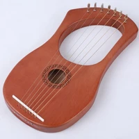wooden professional chinese lyre harp folk special traditional custom acoustic lira classical mandolin lyre musical instruments