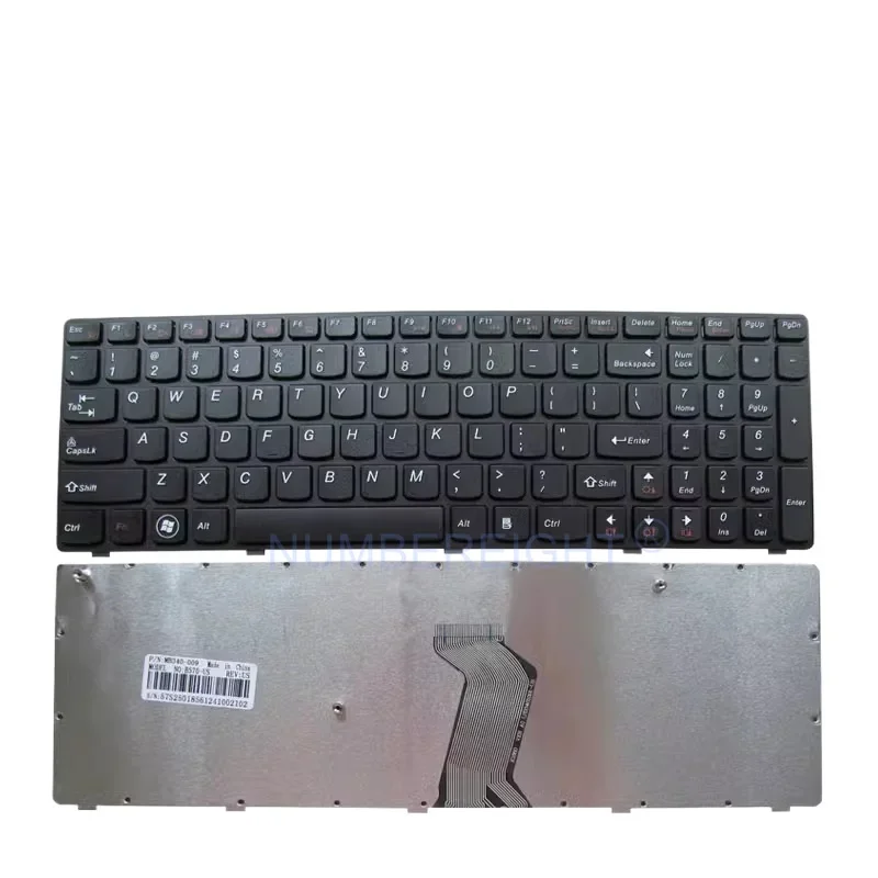 Новая клавиатура для ноутбука Lenovo Ideapad V570 V575 Z570 Z575 B570 B570E V580 V580C B570G B575 B575E B590 B590A RU UK