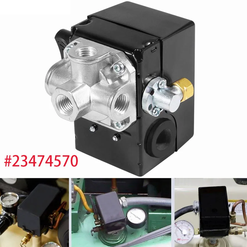 23474570 Pressure Switch W/Unloader and On/Off Lever 135-175