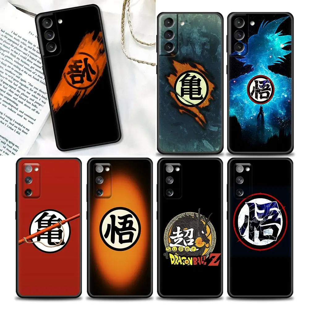 

Anime Dragon Ball Logo Phone Case for Samsung Galaxy S22 S7 S8 S9 S10e S21 S20 Fe Plus Ultra 5G Silicone Case Funda Cover BANDAI