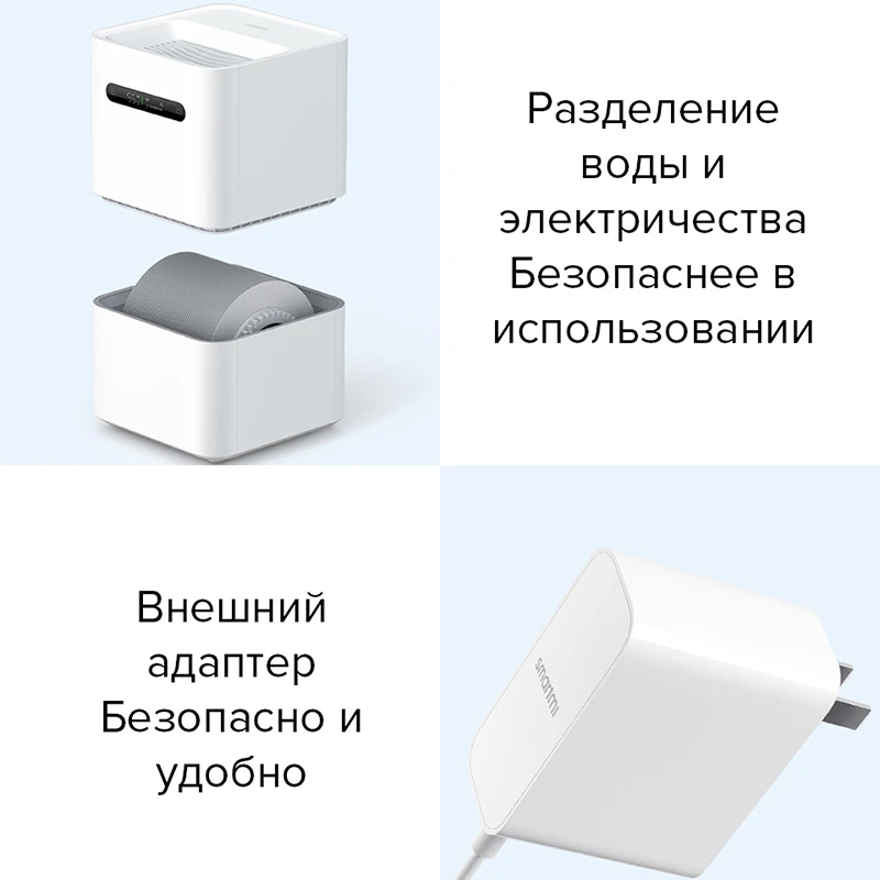 Увлажнитель воздуха Smartmi mijia 2 домашний увлажнитель для спальни с управлением