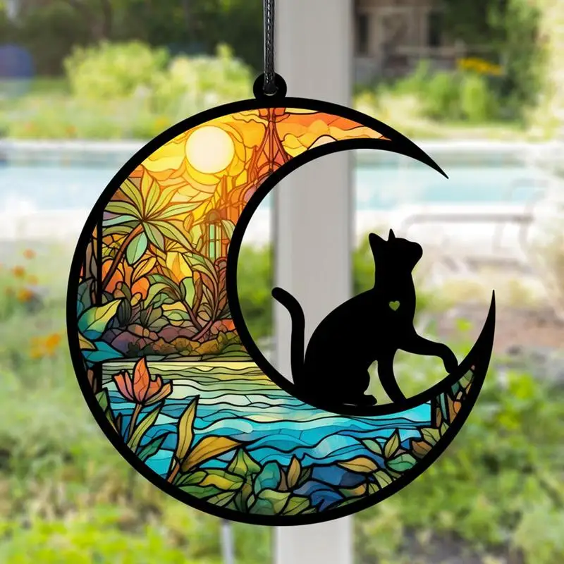 Акриловые витражные солнцезащитные очки многофункциональный аксессуар для