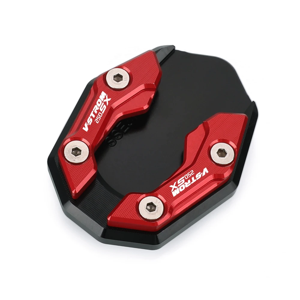 

Для Suzuki Vstrom 250 SX 250SX V-STROM SX 250 SX250 2023 2024 2025 подставка для мотоцикла, боковая подставка, увеличитель, удлинительная пластина, накладка