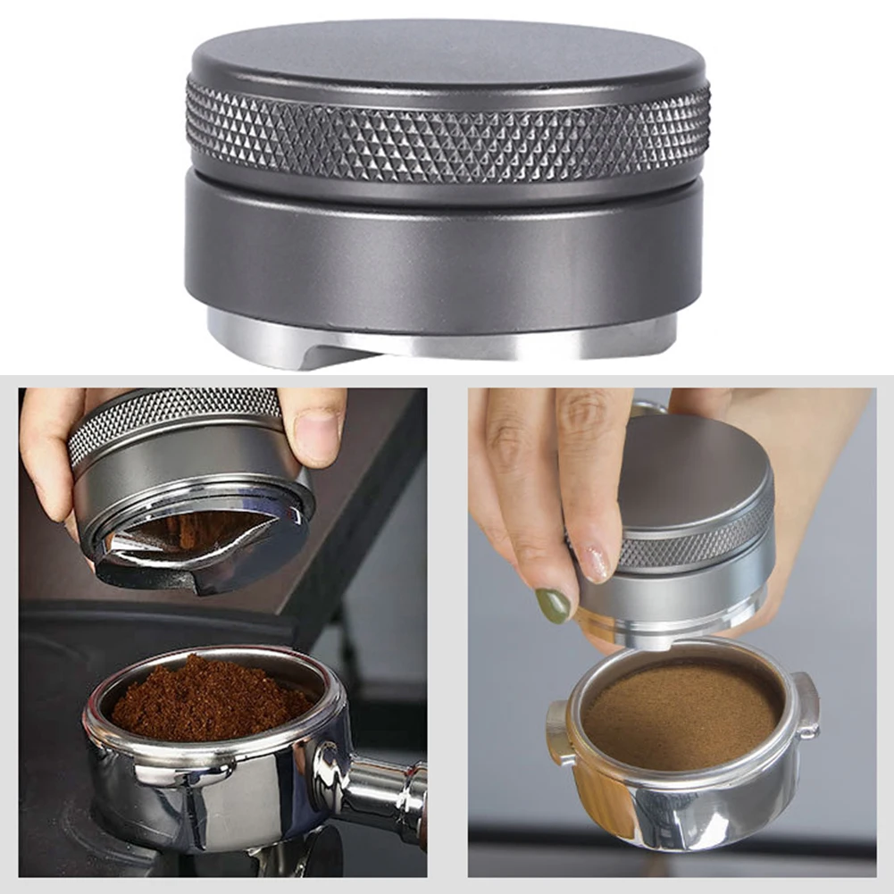 

Portable Coffee Tamper Distributor Fits for 51/53/58mm Powder Hammer Espresso Distribution Tool Coffee Making Accessories