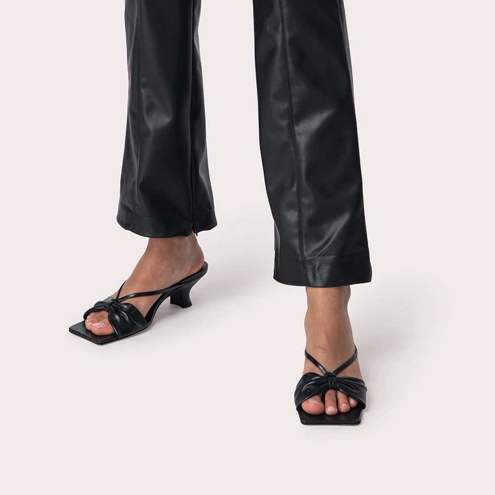 Женские босоножки из овечьей кожи BYFAR FREYA сандалии с квадратным носком открытым