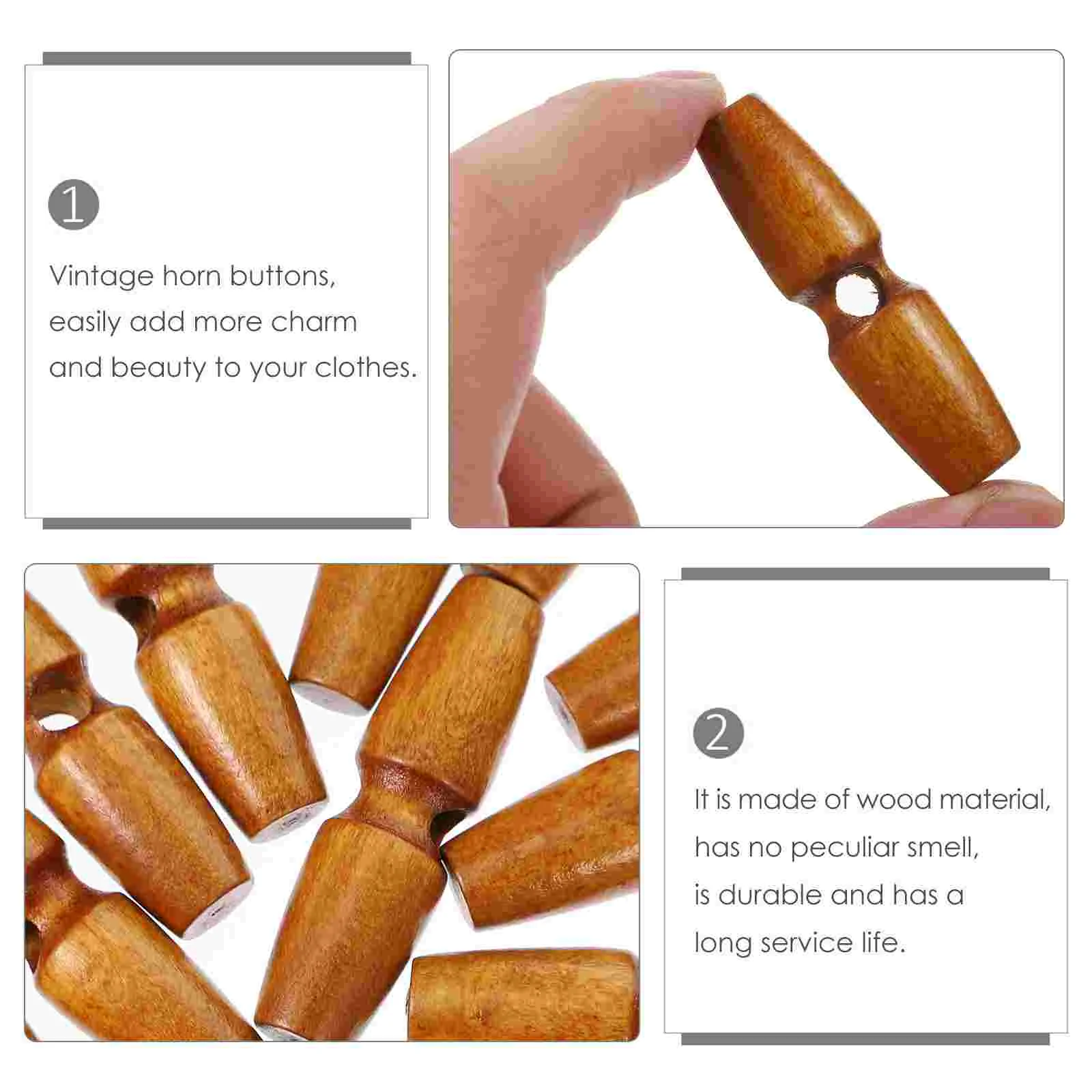 20 шт. пуговицы оливковый швейный рог для DIY одежда рукоделия свитер пальто