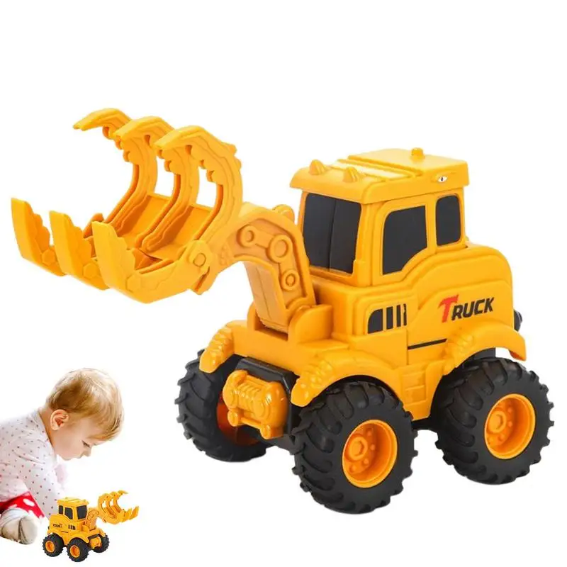 

Construction Toys Early Educational Toddler Baby Toy Friction Powered Cars Push and Go Engineering Vehicles Toys Gifts for kids