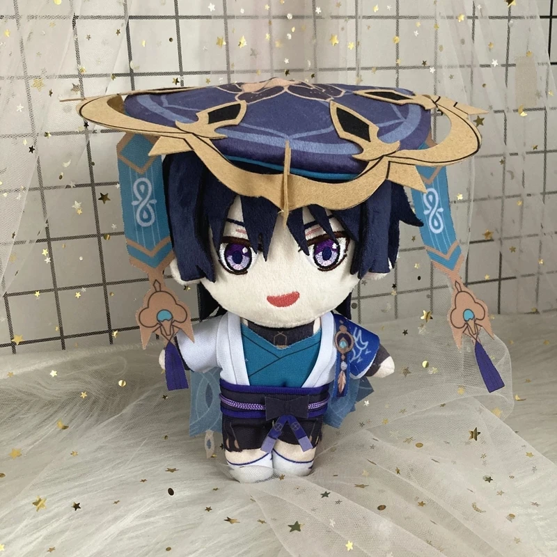 20 см новая аниме-игра Genshin Impact Wanderer плюшевая кукла игрушка милая мягкая подушка