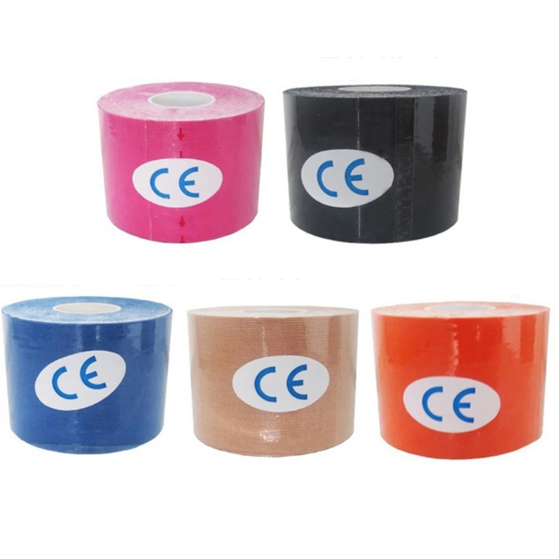 

Kinesiology Tape Athletic Elastic Kneepad Muscle Pain Relief Knee Tape for Gym Fitness Running Tennis Swimming Drop Shipping