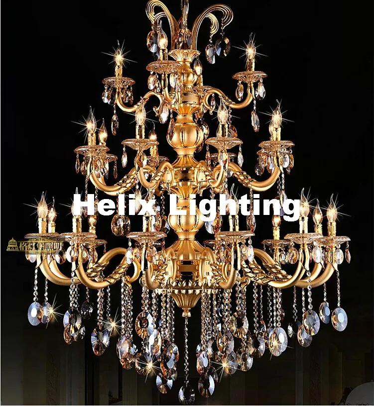 

Люстра для виллы канделябр, 24 лампы, d1150 мм, 100% гарантия