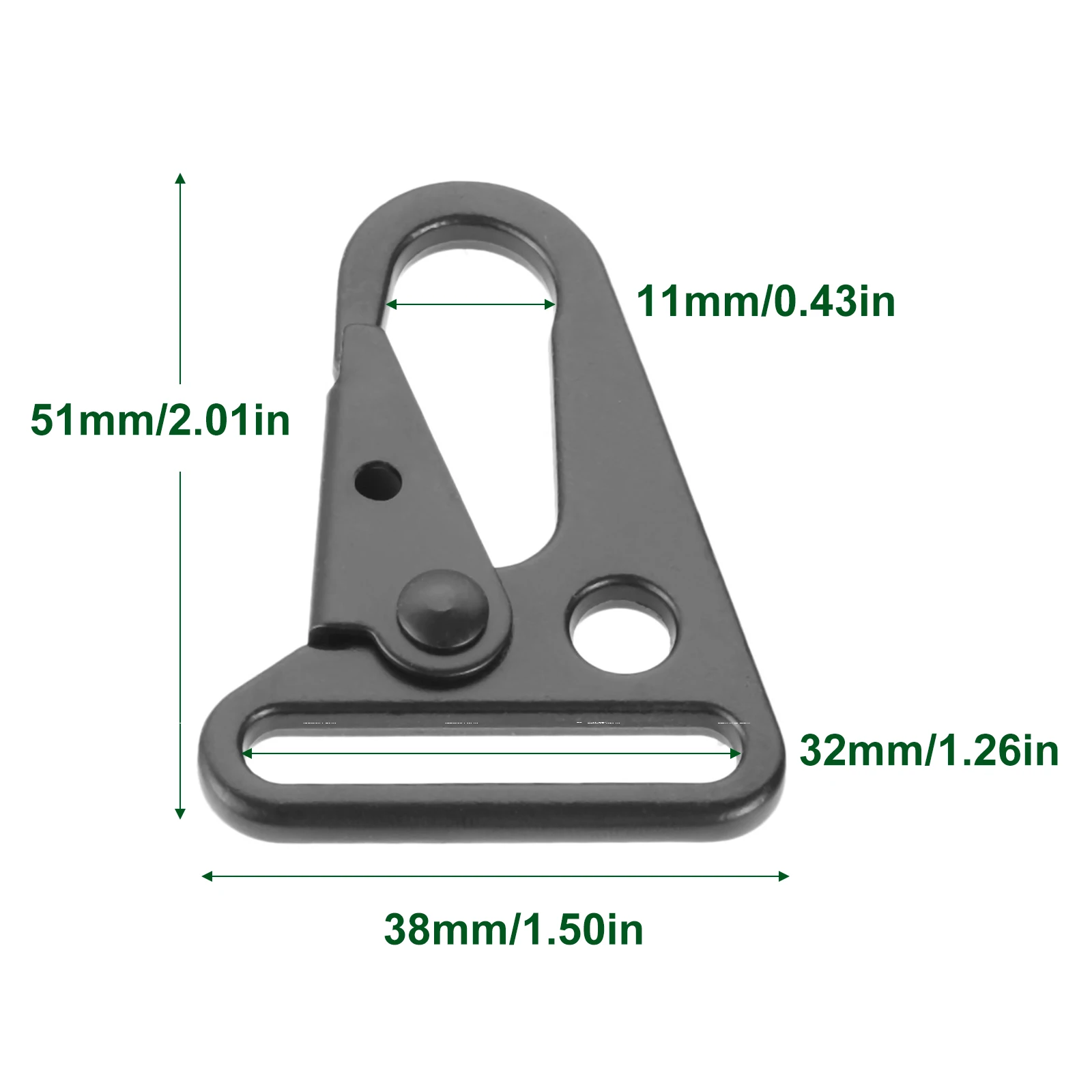 

Карабины с карабином для ремня, из алюминиевого сплава, многофункциональные, 2 шт.