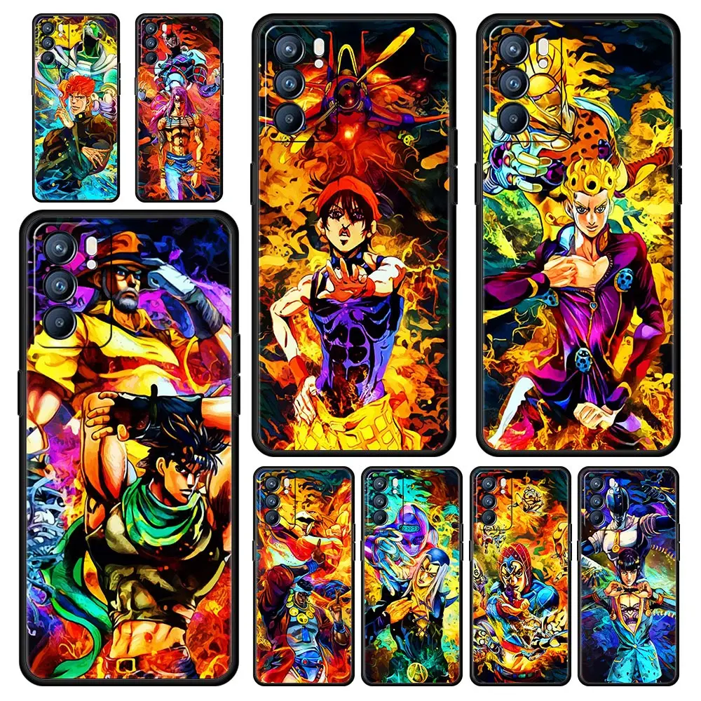 

JoJo Bizarre Adventure Hermit For Oppo A54 Case Reno7 SE Reno6 Pro Plus 5G Find X5 A53 A52 A9 2020 A95 A16 A76 A74 A15 A12 Cover
