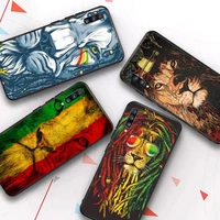 rasta lion reggae bob marleys phone case for samsung galaxy a 51 30s a71 soft silicone cover for a21s a70 10 a30