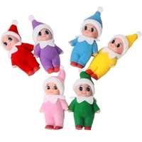 creative christmas elf baby mini doll cute oranments merry christmas decor for home pedents noel kids gifts favor m70