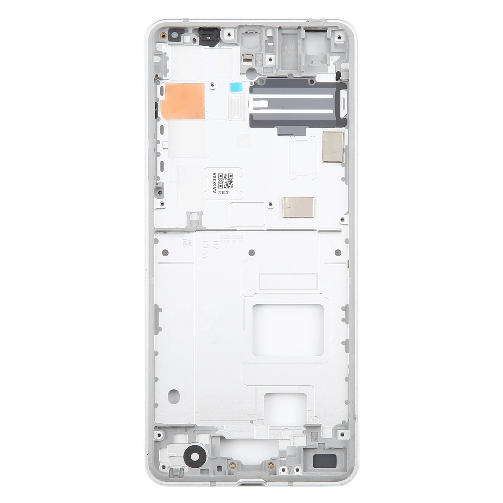 Фото Средняя рамка для Sharp Aquos R5G, рамка для телефона, рамка, запасная часть №4