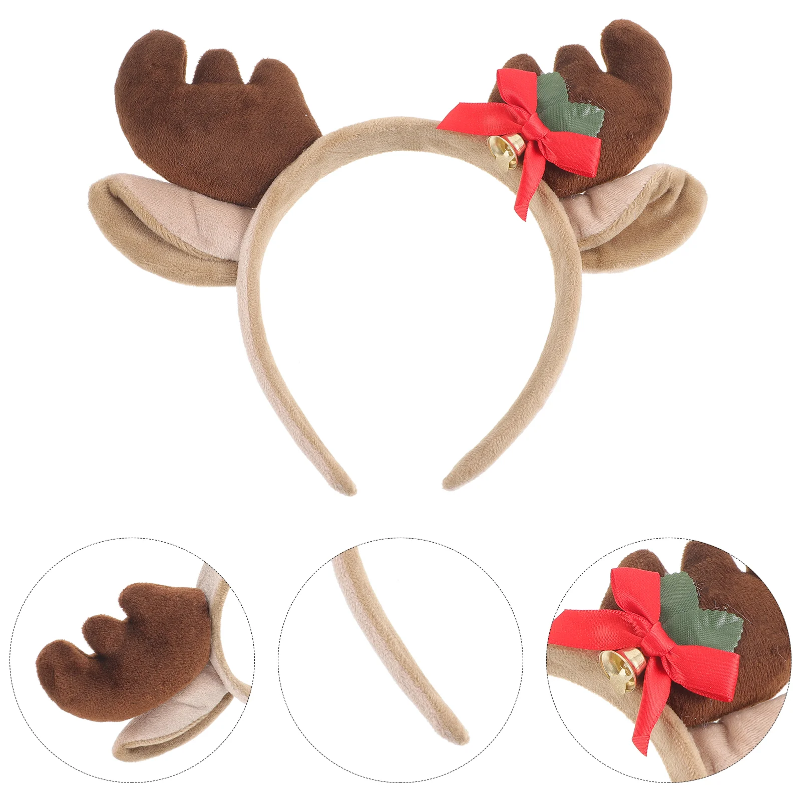 

Decor Antler Headband Xmas Props Lovely Hairbands Reindeer Hoops Christmas Headbands