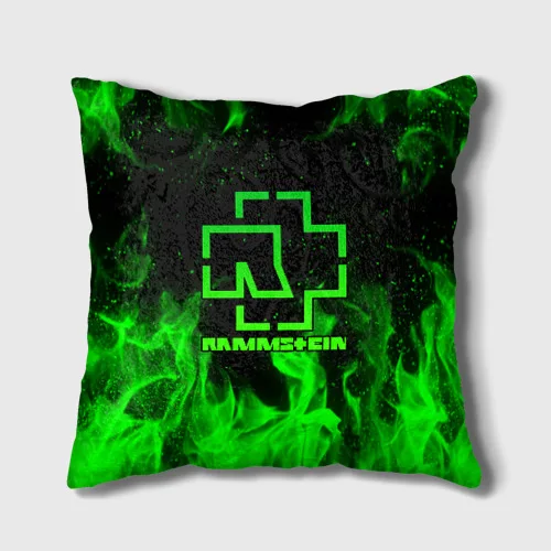 Подушка 3D RAMMSTEIN FIRE | РАМШТАЙН ОГОНЬ
