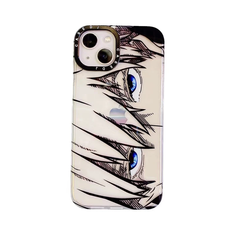 

Highly Transparent Anime Soft Phone Shockproof Case For Apple Iphone 14 13 12 11 Pro Max Lens Protection Drop Proof Case