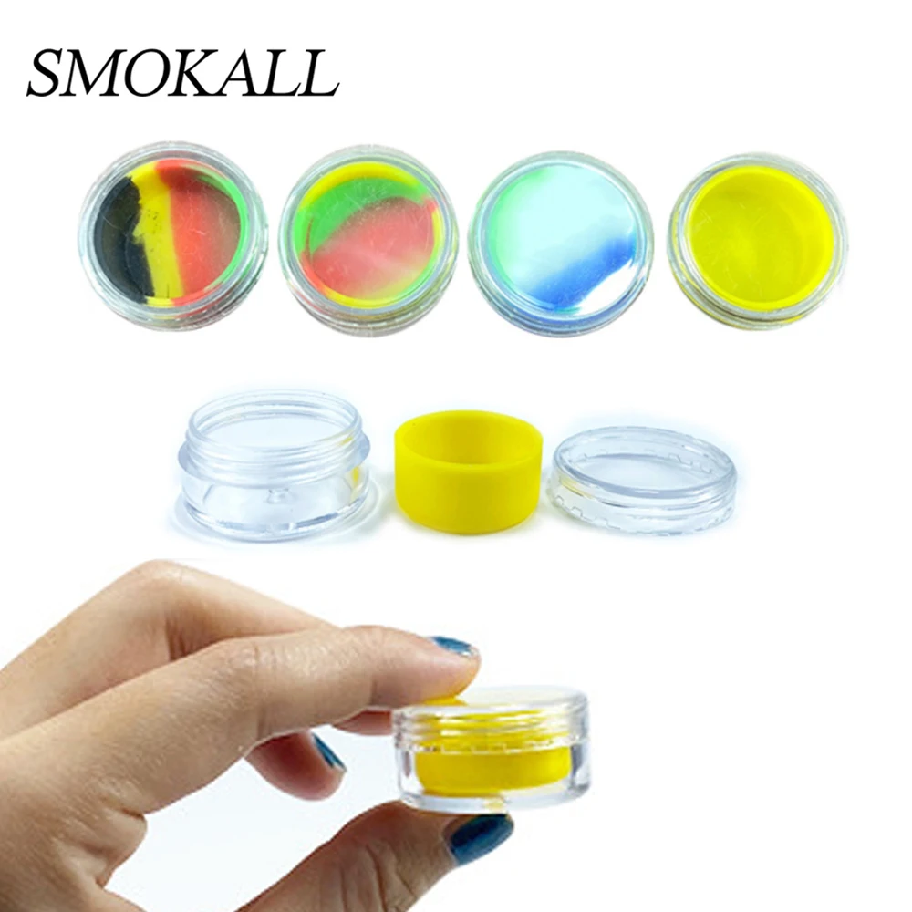 2 шт. 5 мл силиконовый контейнер для масла |