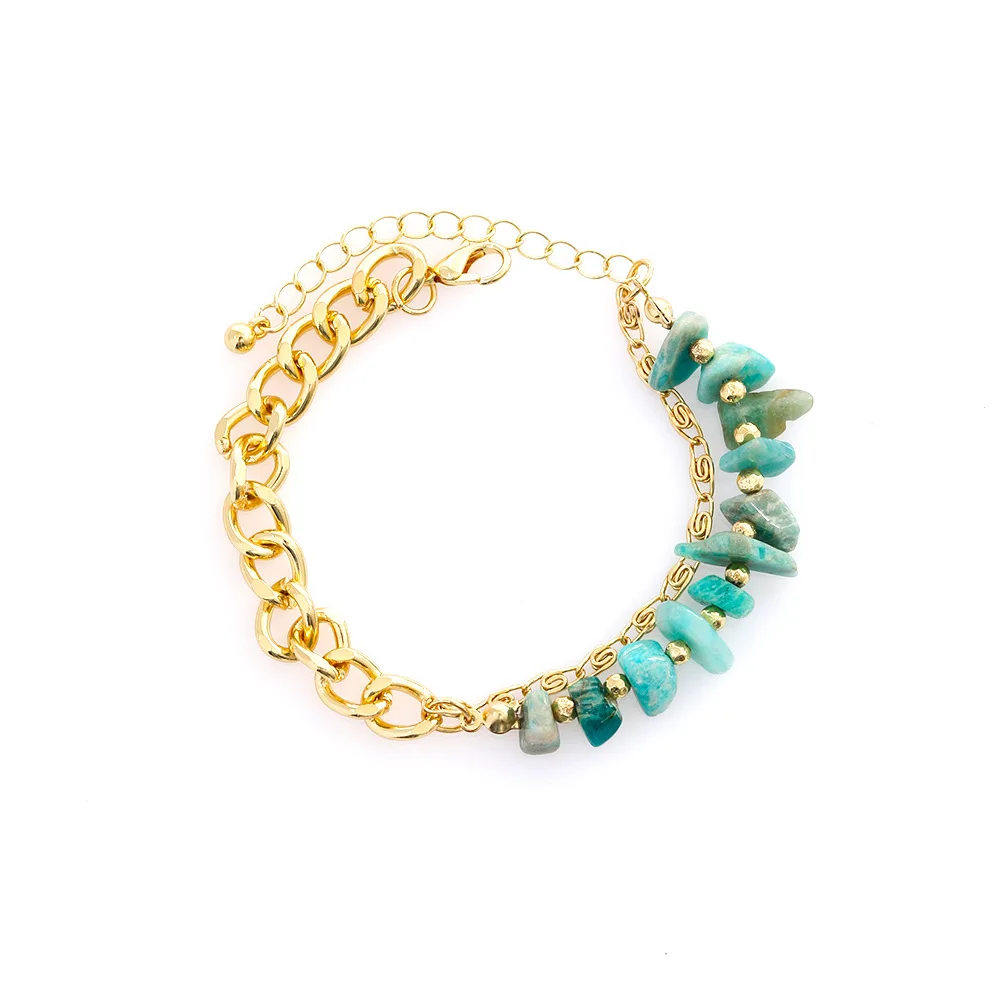 Женский браслет ручной работы из бисера с бусинами семян амазонита 2022 |