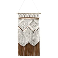 macrame wall decor wall tapestry hand woven pendant wall tapestry for bedroom living room wall hangings modern stylish hand