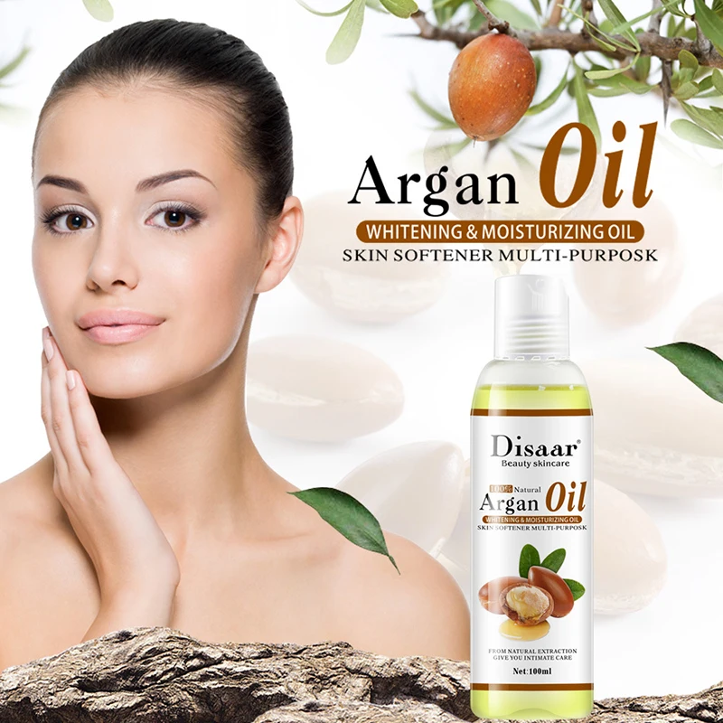 

100ML100% Natural Organic Argan Oil Hair Care Moisturizing Oil Control Nourishing Skin Massage Oil Repair Skin Body Oil