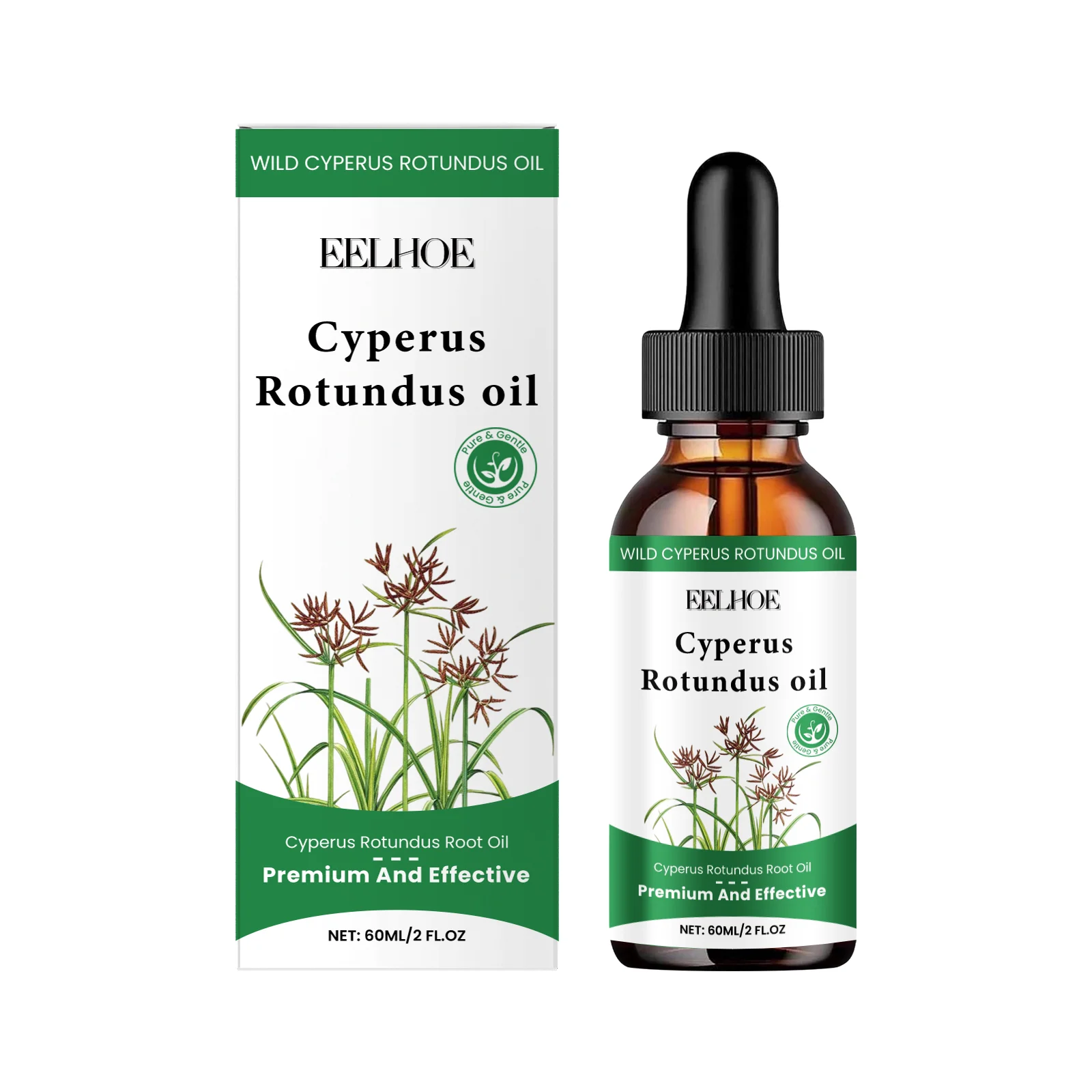 Фото Эфирное масло Cyperus Rotundus, успокаивающее растительное масло против покраснений, уменьшающее раздражение, увлажняющее масло для тела, уход за гладкими волосами №2