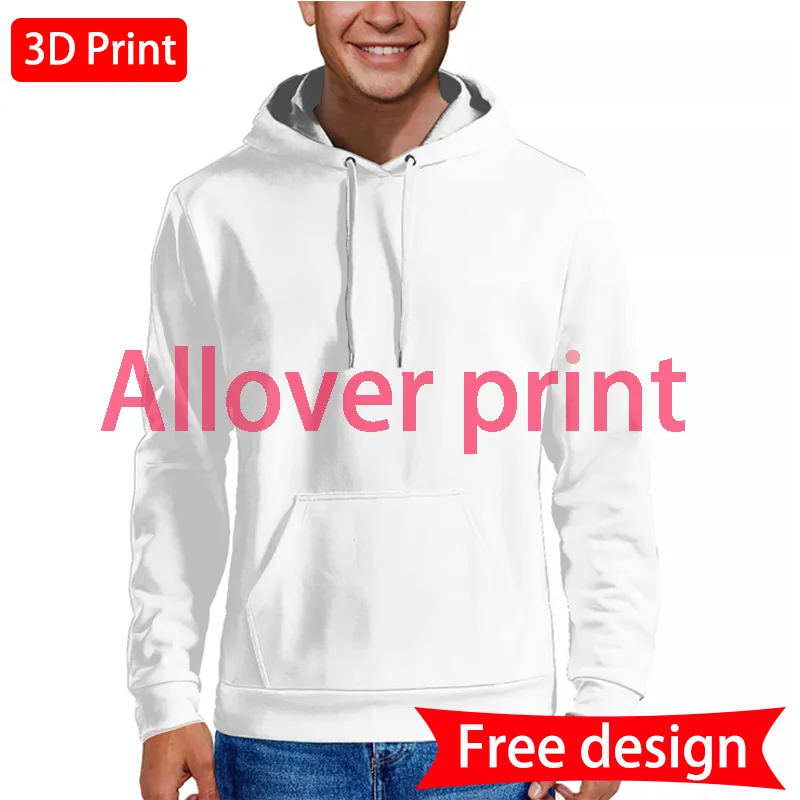 

Custom Hooded Sweatshirt Men's S-6XL Soft Oversized Hoodie Gloss Long Sleeve Pullover Big Pocket Women Couple Clothes Print Logo
