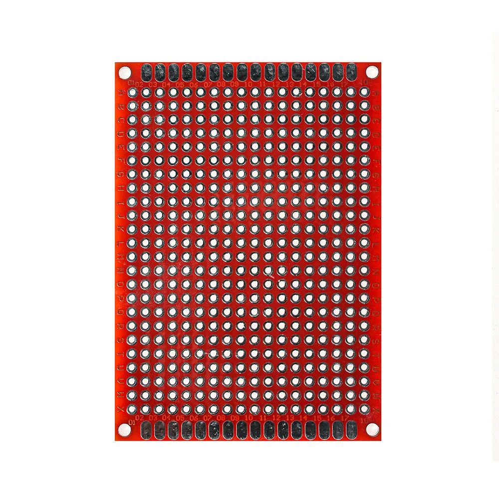 1 шт., красная двусторонняя печатная плата 5*7 см 7*9 см