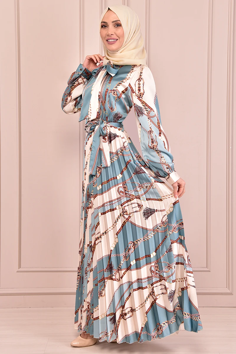 

Belt Satin Dress The Mint NEV14705