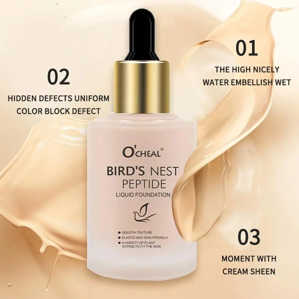

OCHEAL Whitening BB Cream Foundation Cream for Face Makeup Concealer Cream for Face Comestics Make Up Foundation Compact F6E5