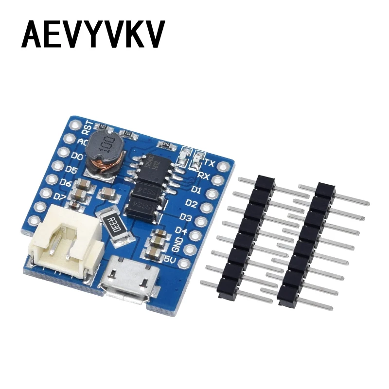 Battery Shield V1.1.0 для WEMOS D1 mini одиночной литиевой батареи зарядка и повышение