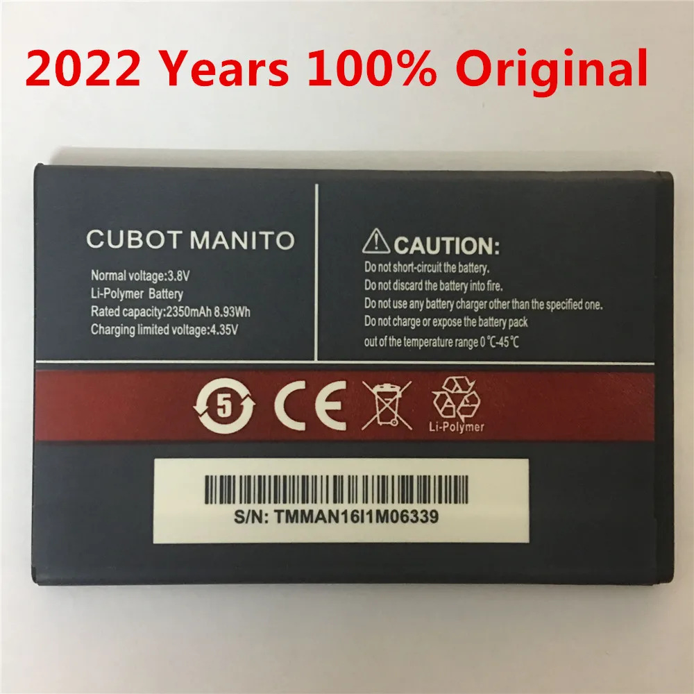 

For CUBOT MANITO Battery Batterie Bateria Batterij Accumulator 3.8V 2350mAh