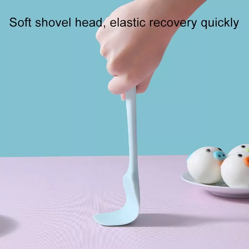 

Hot Universal Heat Resistant Integrate Handle Silicone Spoon Scraper Spatula Ice Cream Cake Kitchen Tool Utensil