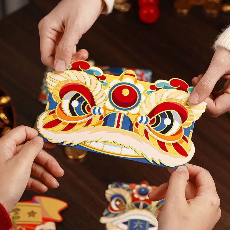 Китайские новогодние красные конверты для тяжелых условий эксплуатации 2022