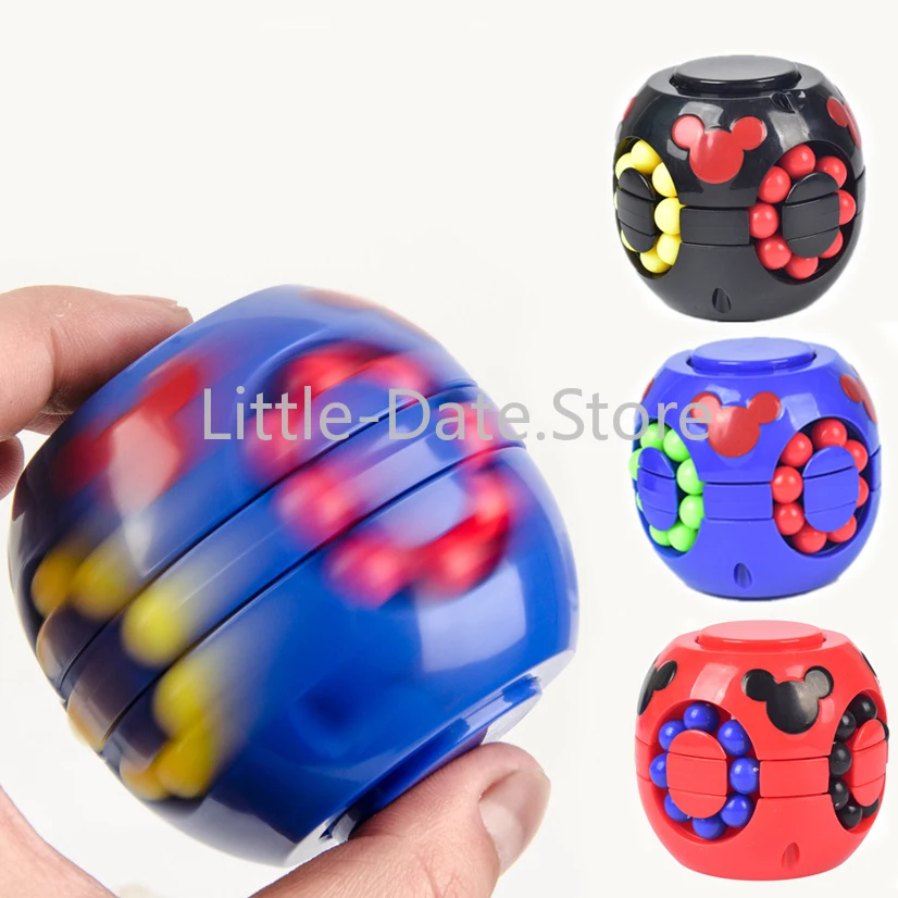 

Антистрессовый скоростной куб, магический куб без наклеек, головоломки для снятия стресса, Спиннер, красочные Развивающие игрушки для дете...