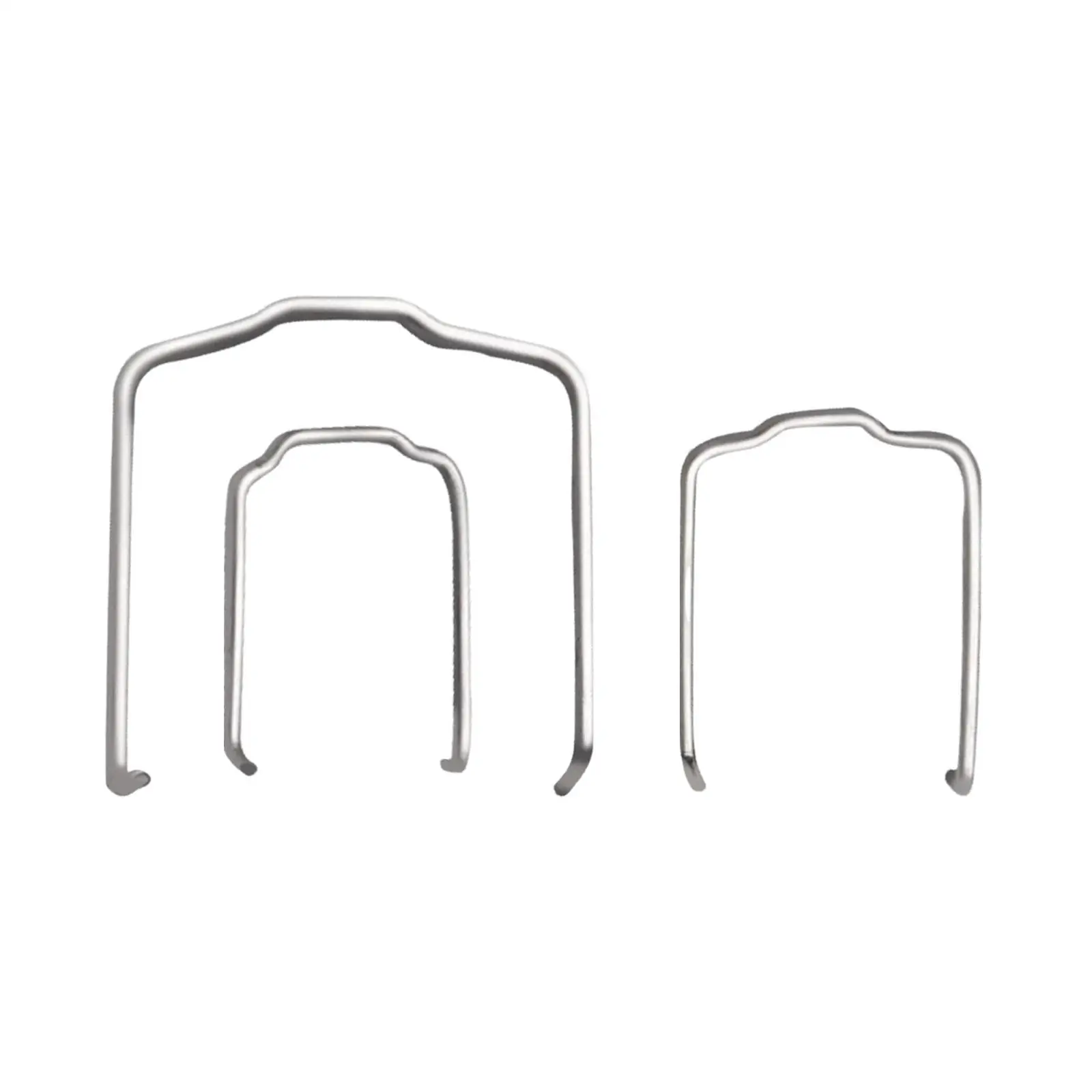 

3Pcs Radiator Hose Retaining Springs/ Horse Shoe Clips Replace Parts/ Metal High Radiator Hose Clips for M3 540i x5 E46 745LI