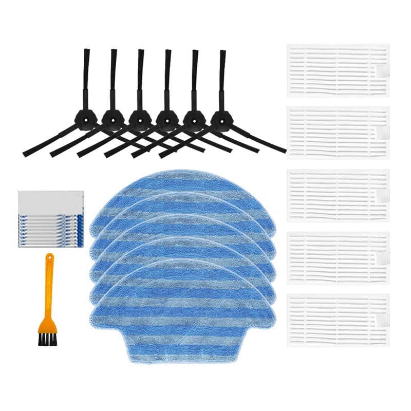 

For Ecovacs CEN540/CEM546 Hepa Filter Mop Cloths Rag Replacement Robotic Vacuum Cleaner Spare Part Accessory