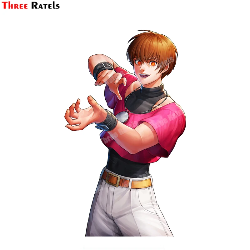 

Персонализированные креативные наклейки с рисунком три Ratels B568, ролевая голубая Мэри Орочи Крис и Орочи Леона KOF97