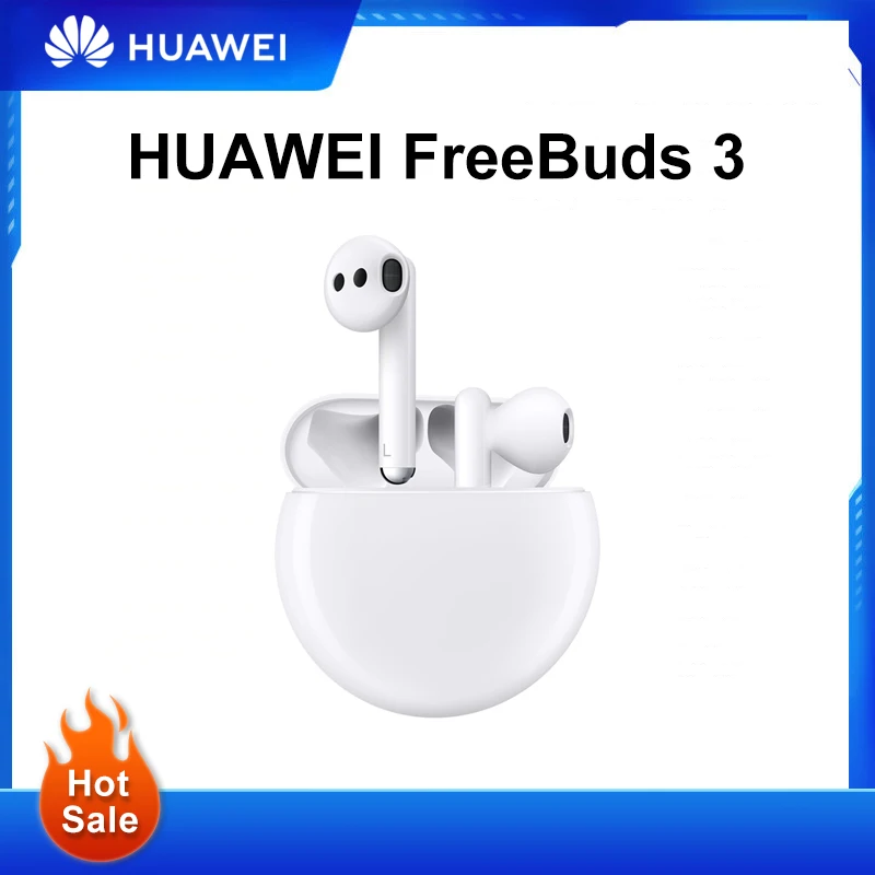 

Оригинальные наушники HUAWEI FreeBuds 3, Bluetooth, TWS, беспроводные наушники, микросхема Kirin A1, Функция шумоподавления, гарнитура FreeBuds3